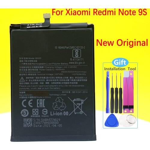 Аккумуляторы для телефонов Xiaomi Redmi Note 9S Wisecoco China At AliExpress