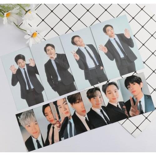 South Korean Groups K-POP Bangtan Boys Poster New Album Map Of The Soul 7 LOMO Card PhotoCards Wall Banner JUNG KOOK JIMIN SUGA