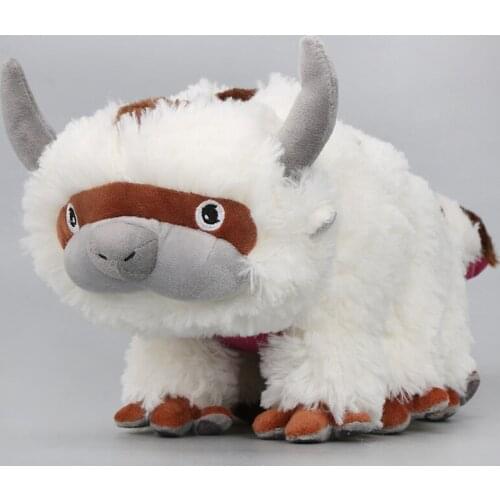 45cm/60cm Avatar The Last Airbender Appa Plush Doll TV Series Appa Avatar Stuffed Dolls Cute Animal Cows Plush Toys Kids Doll