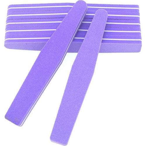 8Pcs/Lot Nail Art Sanding Double-sided Buffer 100/180 Grit Nail Files UV Gel Polisher Manicure Pedicure Nail Care Tools HE0023