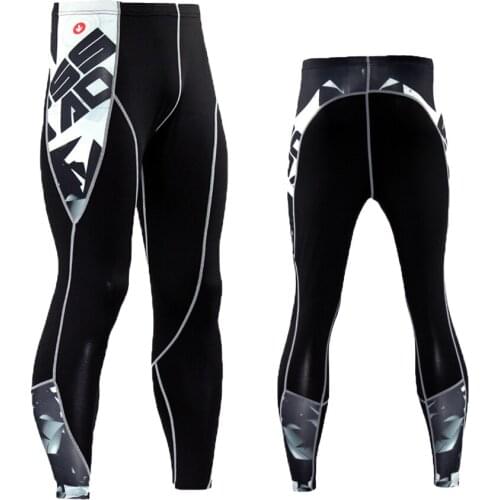 Brand Rashgard Mens Running Tights Jogging Pants Fitness Joggers Sport Leggings Compression Pants Gym Sport Trousers Sweatpants