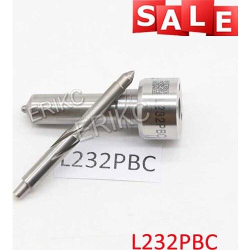 ERIKC L232 PBC Common Rail Diesel Injector Nozzle L232PBC Auto Parts Fuel Injection Pump Nozzle Assembly for Delphi