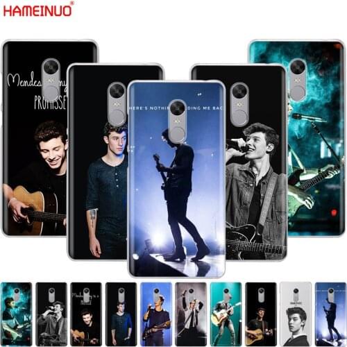 HAMEINUO Hit pop singer Shawn Mendes Magcon Cover phone Case for Xiaomi redmi 5 4 1 1s 2 3 3s pro PLUS redmi note 4 4X 4A 5A