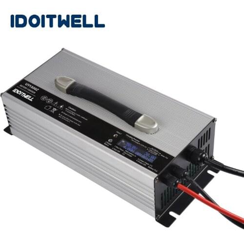 Intelligent 36V 30A lithium battery charger 42V 30A 10S li-ion battery Charger 36 Volt 60AH 90AH 120AH Battery pack charger