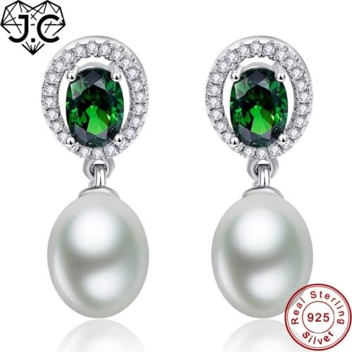 J.C Women's Silver Earrings