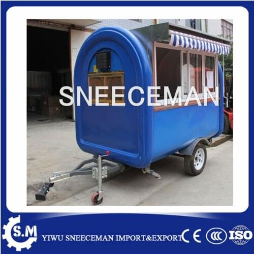 Kitchen Cooking Mobile Food Cart Trailer Food Vending Cart Out Door Food Trailer