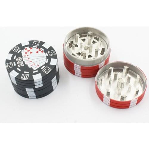 Top Selling 3PCS Herbal Smoke Chromium Crusher Cigarette Accessories Tobacco Smoker Cigarettes Herb Spice Grinder Dropshipping