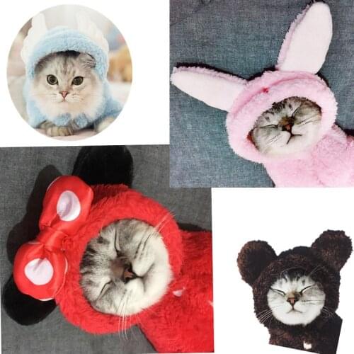 Cat Clothes cute Kitten Cat Clothing for Halloween Party Pet transform Costume Cat Cosplay Clothes