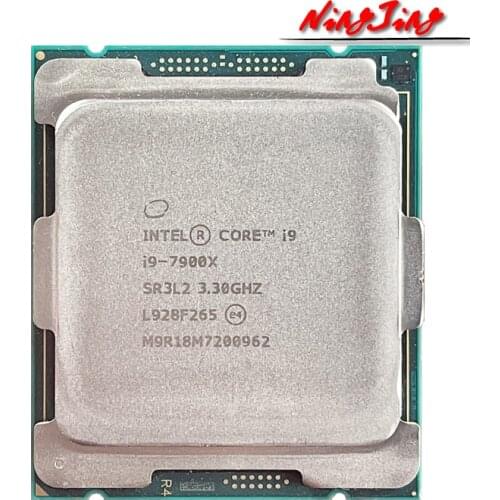 Intel Core i9-7900X i9 7900X Ten-Core Twenty-Thread CPU Processor 140W l3=13.75M X299 motherboard Socket 2066