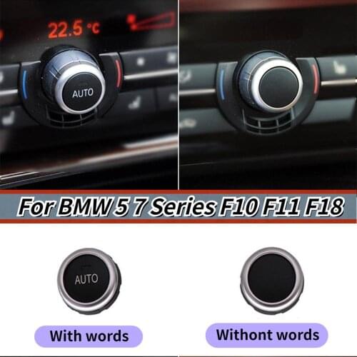 For BMW5 7 SeriesF01F02F07F10F18F15F16 AC Knob Air Conditioning Temperature Adjustment Heat Control Switch Knob Car Accessories