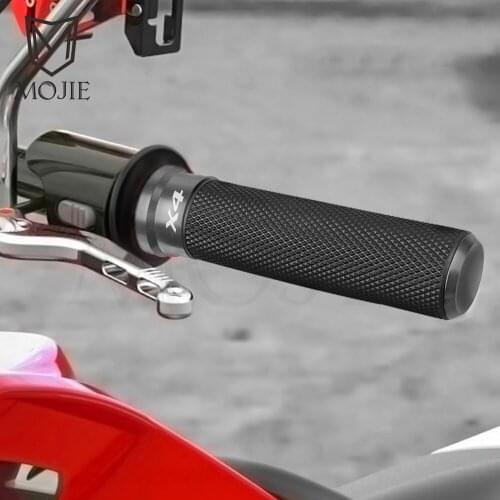 For Honda X4 1990-2018 2017 2016 2015 2014 2013 2012 2011 2010 7/8" 22MM Motorcycle Handle Bar Handlebar Grips Scooter Cover End