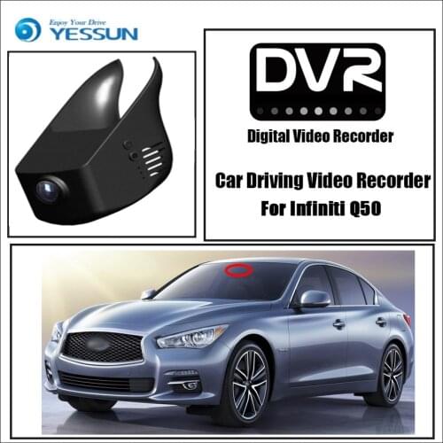 YESSUN for Infiniti Q50 Car DVR Driving Video Recorder Mini Control APP Wifi Camera Novatek 96658 FHD 1080P Registrator Dash Cam