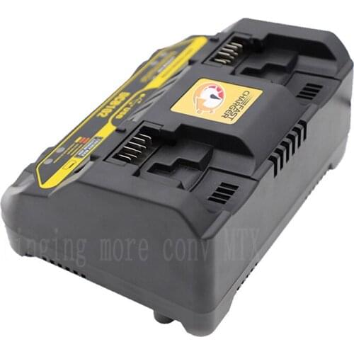 Li-Ion Battery Charger 4.5A Max for Dewalt 10.8V 12V 14.4V 18V 20V DCB105 DCB101 DCB102 DCB112 DCB205 with Dual USB port