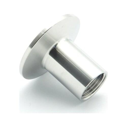 1-1/2" NPT Female Thread x 64mm Ferrule OD 304 Stainless Steel Sanitary Connector Pipe Fitting For Homebrew Fit 2" Tri Clamp