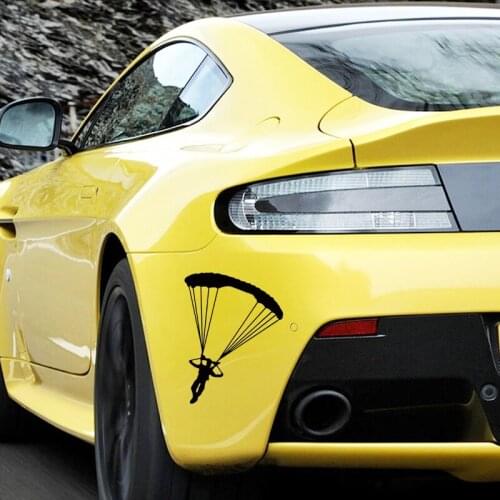 Personality Skydiving Parachute car Sticker Handsome And Cool Stickers Jdm Car Styling Car Sticker