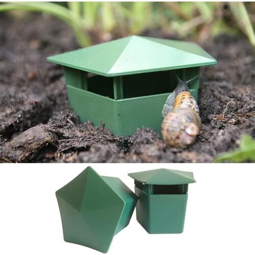 2PC/Set Farm Pest Repeller Gintrap Tools Catcher Eco-Friendly Snail Cage Slug House Snail Trap