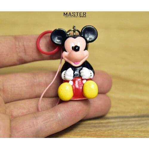 36PCS 4.5cm Disney Mickey cute cartoon doll model hand-held pendant accessories hanging toys