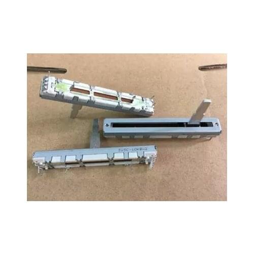 Freeshipping 2PCS 6 cm sliding potentiometer B10Kx2 dual axis 20mm