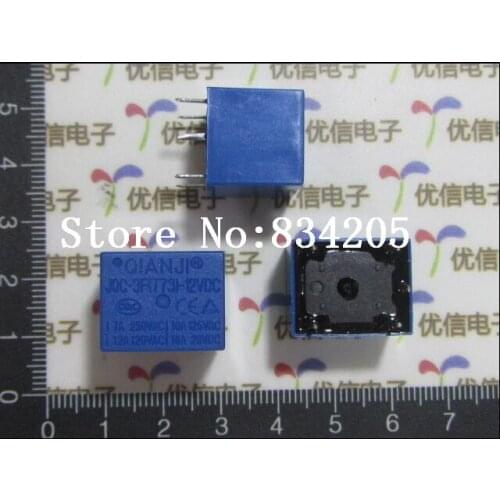Free shipping QIANJI T73-12V JQC-3F 5P QIANJI electric relays