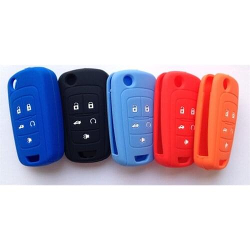 Car Key Cover Remote Key Fob For Buick Chevrolet Cruze Aveo TRAX Opel Vauxhall Astra Corsa Meriva Zafira Antara Mokka Accessory