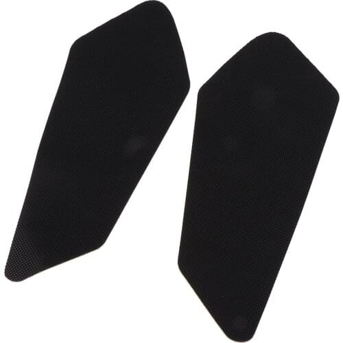 Black Rubber Gas Fuel Tank Traction Pad Anti Side Slip Protector for Honda CBR650F