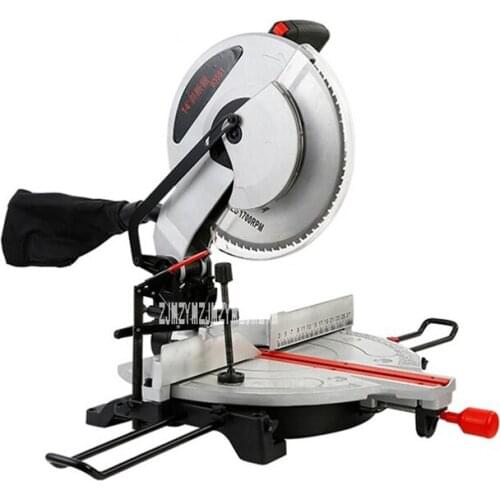 GF51 14 Inch Miter Saw With Laser 4800r/Min Circular Saw Cutting Machine Large High Power 2200W Aluminum Sawing Machine 220V