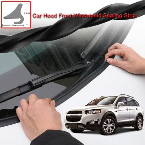 For Chevrolet Captiva 2011-2020 Car Seal Strip Windshied Spoiler Filler Protect Edge Weatherstrip Strips Sticker Car Accessories