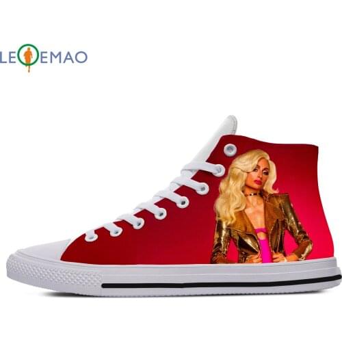 Custom Spring Autumn Canvas Shoes Paris Hilton High Quality Handiness Flats Mens Casual Shoes Comfortable Big White Zapatillas
