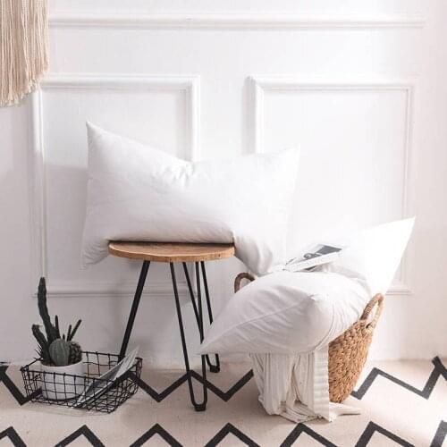 2PCS 100% Cotton Pillowcases Solid Color with Envelope Closure Pillow Covers 47CM*74CM Soft Home Decoration For Bedding Room