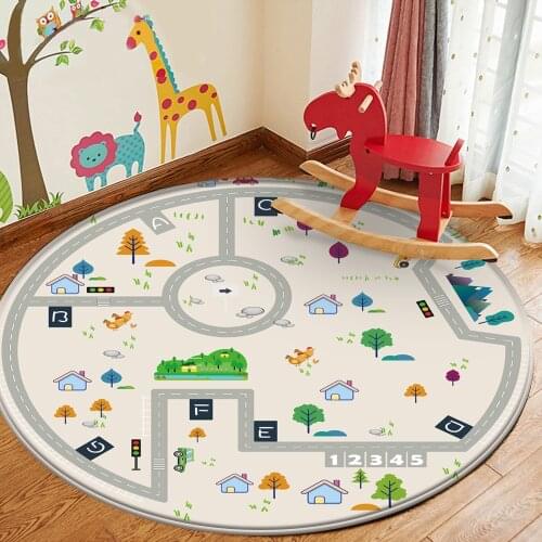 Non-slip Childrens Carpet Living Room Bedroom Alphanumeric Learning Game Carpet Mat Top Baby Children Mat Flannel Brand Carpet