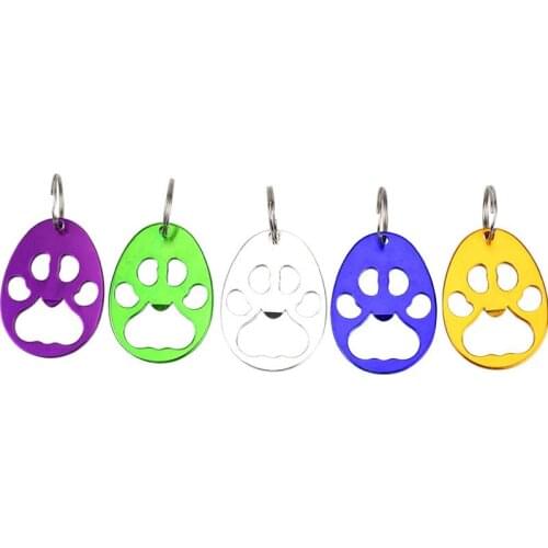 New Metal pawprint beer bottle opener cheap bulk bottle opener keychain Party Favors Gifts LX8529
