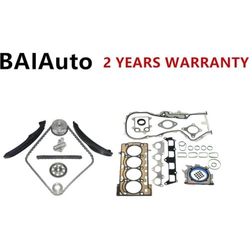NEW 1.4TSI Engine Timing System Chain Set Cylinder Head Gasket Kit For Audi A1 A3 VW Tiguan Jetta Golf Eos 03C109158A 03C103383R