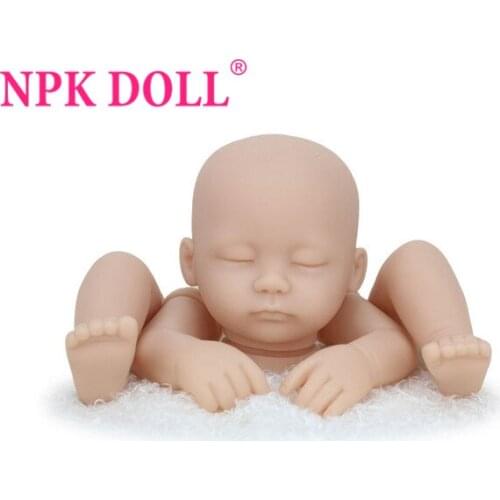 NPKDOLL 16 Inch Reborn Baby unpainted Doll Kits DIY Realistic BeBe Blank Babies Handmade bebe doll Accessories Children Toys lol