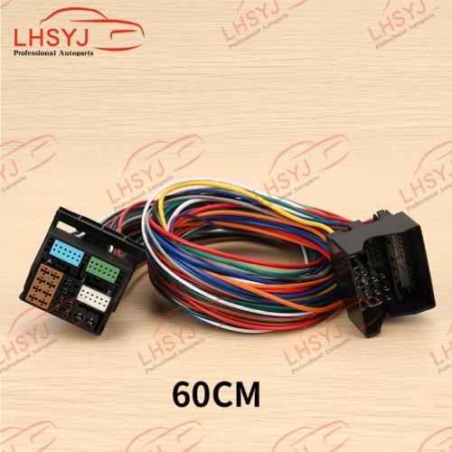 OEM 52 Pin Upgrade Quadlock MQB Extension Adapter Cable For Audi A4 A6 Skoda SEAT for BMW for VW Golf VI Jetta MK5 MK6 Passat B6