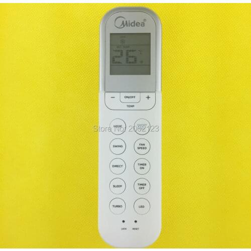 [Original] AC Remote Control with backlight for RG36B/BGE Midea Air Conditioner