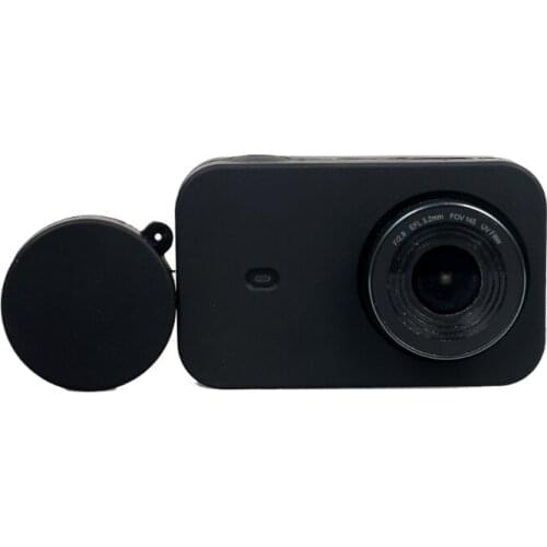 Silicon Soft Case With Protective Lens Cover Cap For Xiaomi Mijia Camera 4K