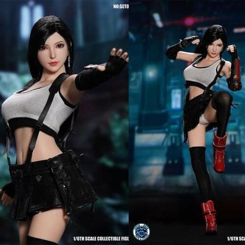 SUPER DUCK SET055 1/6 Scale Fantasy Fighting Goddess Head Sculpt and Costume Accessories Fit 12'' PH Action Figure Body Pre-sale