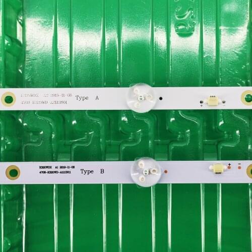 New 2 PCS/set 6LED LED backlight strip for For K320WDX A1 A2 4708-K320WD-A2113N01 A1113N11 A B type