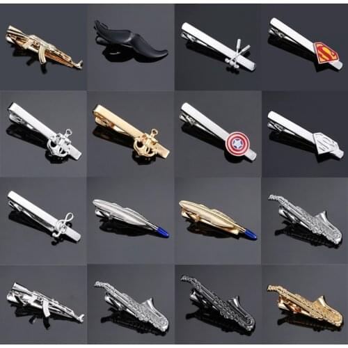 High-end mens Tie Clip jewelry luxury Classic Matte Tie Bar Men Jewelry Simple Brushed Smooth High Quality Clasp Tie Pin Gifts