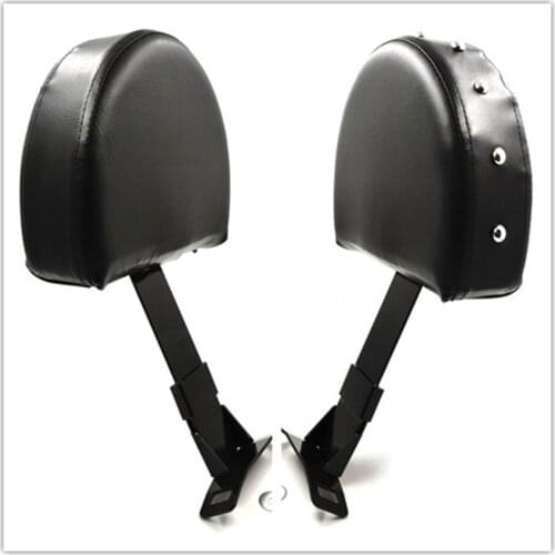 Aftermarket Motorcycle Parts Driver Backrest Adjustable Studded For Harley Davidson Touring Ultra Classic Electra Glide Black