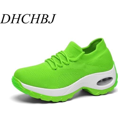 2020 Sneakers Women Breathable Mesh Lace-up Casual Shoes Woman Flats Shoes Basket Femme Trainers Shoes zapatos de mujer