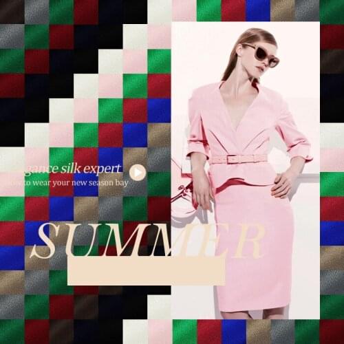 135cm wide 30mm solid color heavy silk fabric for dress shirt clothes 12colors available D739