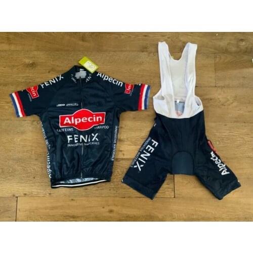 2020 ALPECIN FENIX TEAM BLUE SHORT SLEEVE CYCLING JERSEY SUMMER CYCLING WEAR ROPA CICLISMO+BIB SHORTS WITH POWER BAND