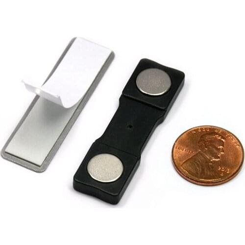 50pcs Magnetic name badge Tag ID Holder strong fastener magnet name tag