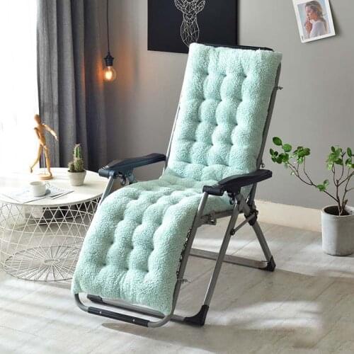 Chaise Longue Long Chair Seat Cushion Rattan Armchairs Settee Pillow Office Tatami Recliner Mat Window Pad