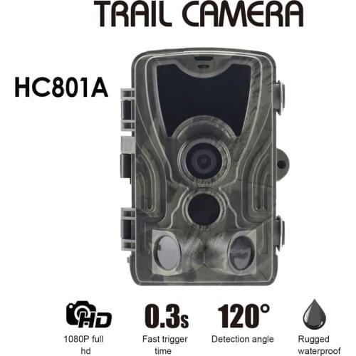 2019 NEW HC801A support 4G SMS Hunting Trail Camera For outdoor surveillance waterproof 1080P Night vision 20 meters