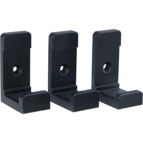 Pohiks Wall Bracket For Sony PlayStation 4/PS4 Slim/Pro Hanging Holder Rack Accessories Black Plastic Mount Stand For PS4