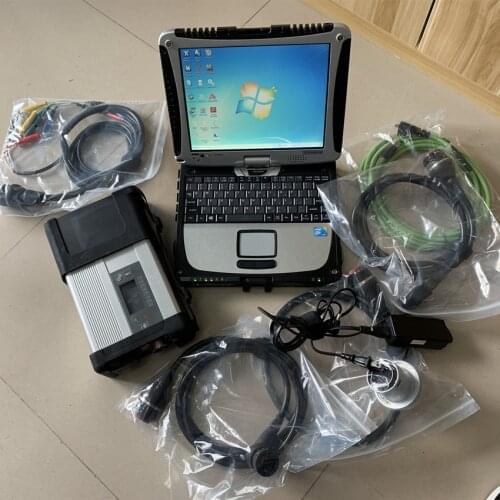 21 languages MB Star C5 SD connect compact 5 with cf-19 laptop 2020.12 newest software hdd full ready to work