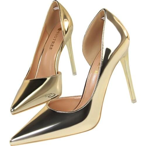 Sexy Patent Leather Wonen Pumps Fashion Office Shoes Women High Heels Shoes Womens Wedding Shoes Party Zapatos Mujer 2020