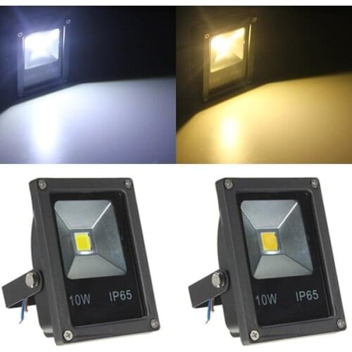 RGB LED Floodlight AC85-265v 10W-50W COB LEDs Waterproof Spotlight for Garden Landscape Park Lighting With Remote Controller